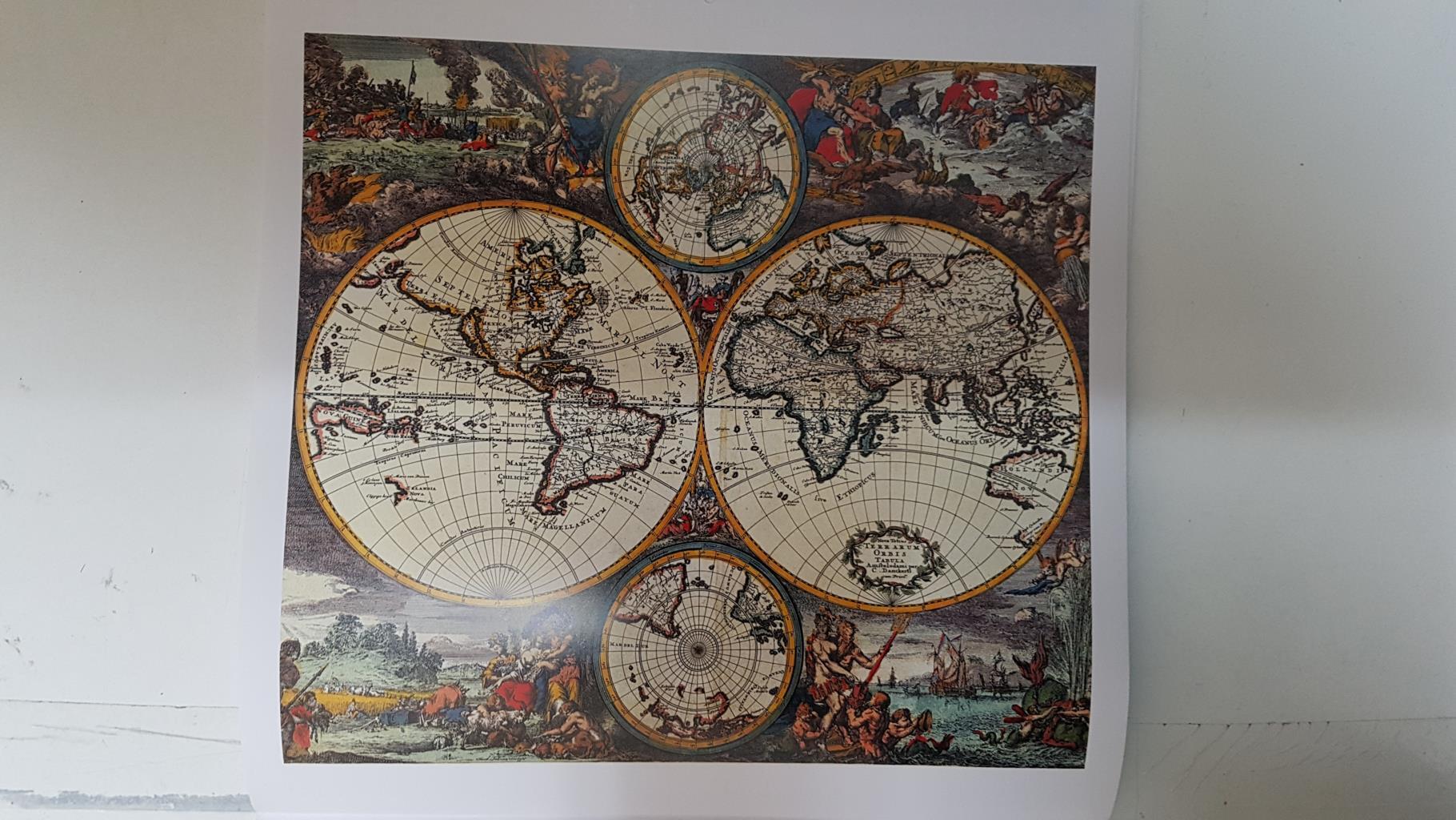 Calendario / Kalender / Calendrier / Calendar: 2011 : Cartography (mapas cartograficos) - lamina 10