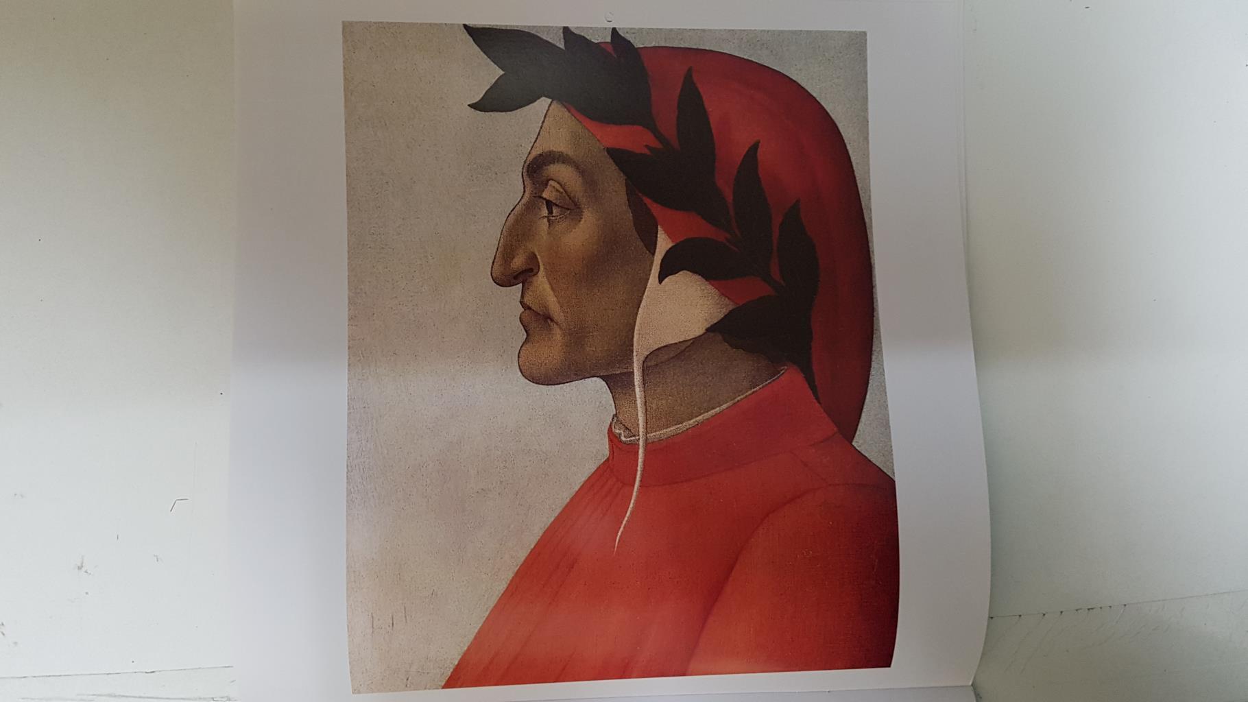 Calendario / Kalender / Calendrier / Calendar: 2011 : Botticelli - lamina 04, Retrato de Dante