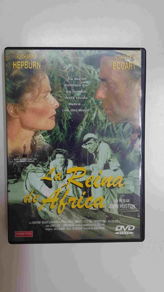 DVD pelicula: La Reina de Africa (1951). Un film de John Huston