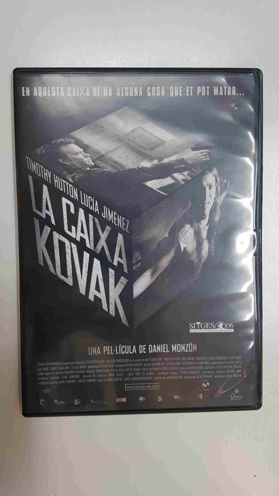 DVD pelicula: La Caixa Kovak. Una pelicula de Daniel Monzon