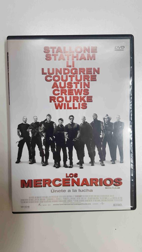 DVD pelicula: Los mercenarios (The Expendables)