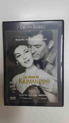 DVD pelicula: Las nieves del Kilimanjaro. Una pelicula de Henry King. Coleccion El Cine de los Grandes num 21