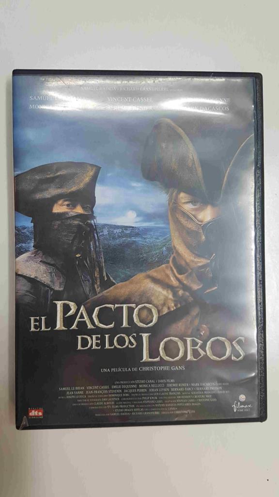 DVD pelicula: El Pacto de los Lobos, una pelicula de Christophe Gans