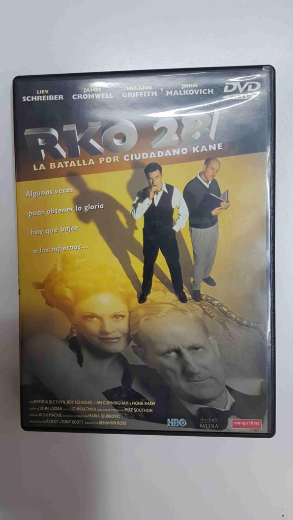 DVD pelicula: RKO 281, la batalla por ciudadano Kane