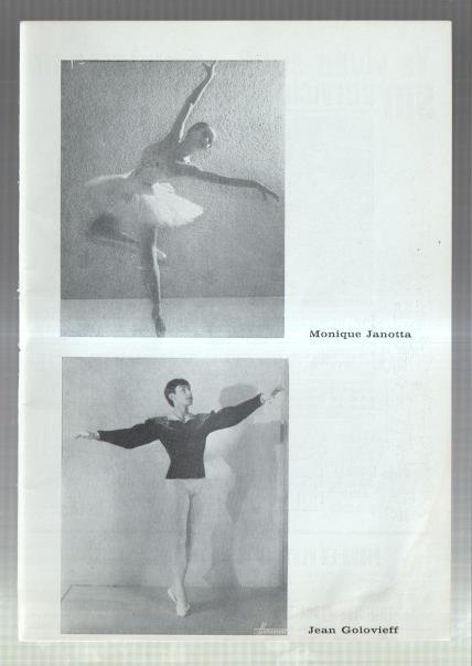 El Liceo: Lamina/pagina numerada 24: artista MONIQUE JANOTTA y JEAN GOLOVIEFF