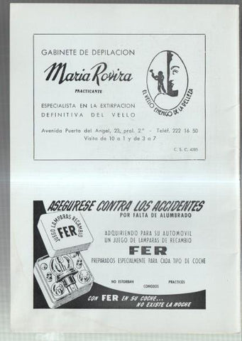 El Liceo: Lamina/pagina numerada 27: artista GILBER MAILLOT