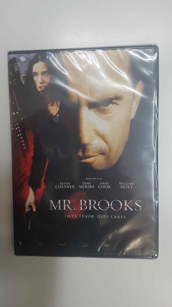 DVD pelicula: Mr. Brooks, tots tenim dues cares (precintado). Dirigida por Bruce A. Evans