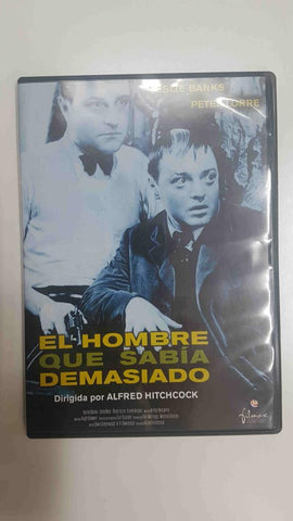 DVD pelicula: El hombre que sabia demasiado. Dirigida por Alfred Hitchcok