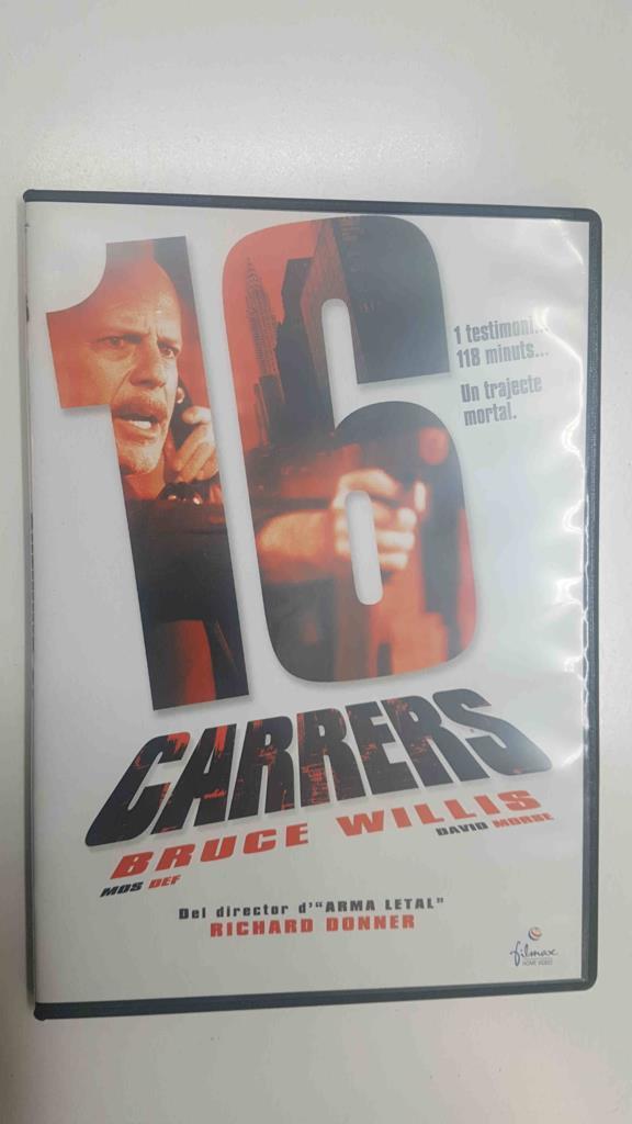 DVD pelicula: 16 Carrers. Dirigida por Richard Donner