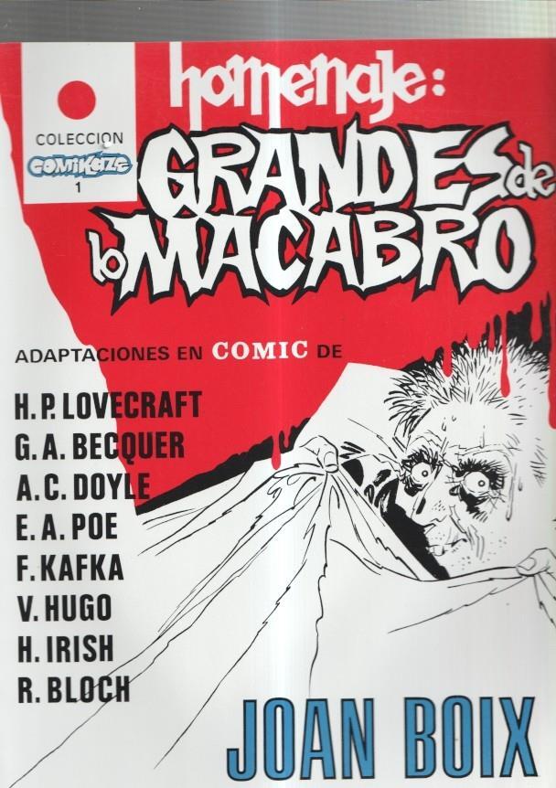 Joan Boix: Coleccion Comikaze numero 1: Grandes de lo Macabro  