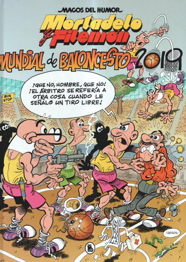Magos del Humor numero 200: Mortadelo y Filemon: Mundial de Baloncesto 2019