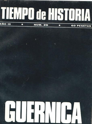 Tiempo de Historia revista numero 29, abril 1977