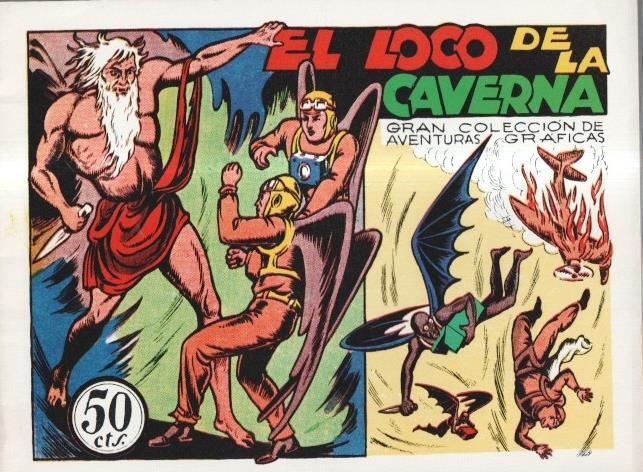 Facsimil: Vampiros del Aire: El loco de la caverna