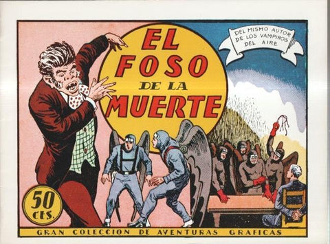 Facsimil: Vampiros del Aire: El foso de la muerte