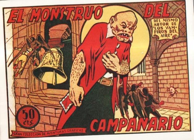 Facsimil: Vampiros del Aire: El monstruo del campanario