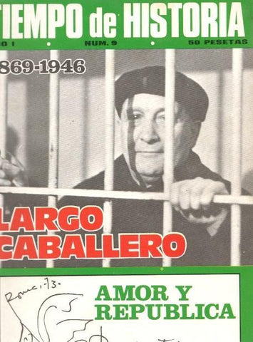 Tiempo de Historia revista numero 09, agosto 1975
