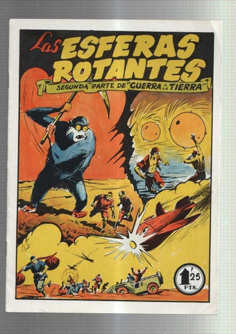 Facsimil: Guerra a la tierra numero 2: Las esferas rotantes