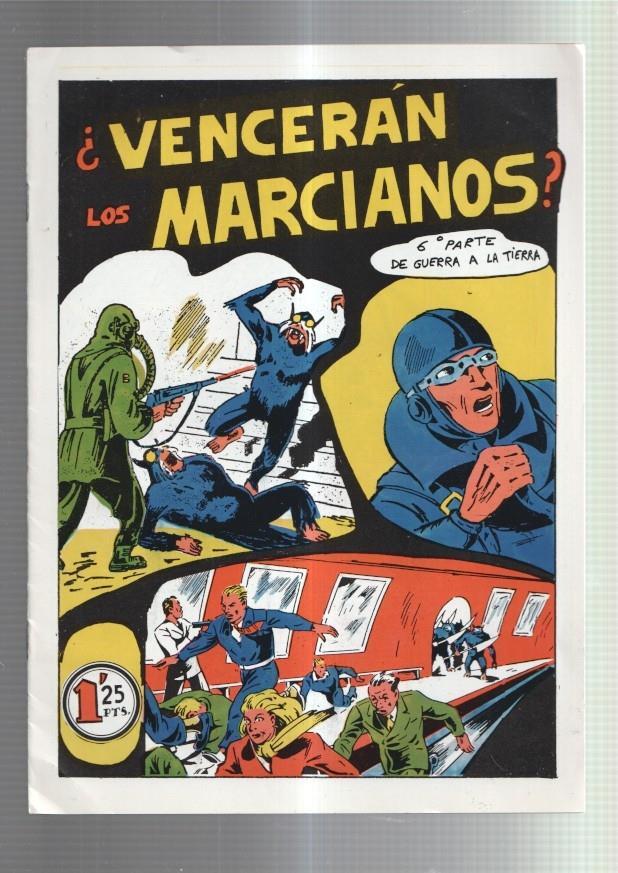Facsimil: Guerra a la tierra numero 6: Venceran los marcianos