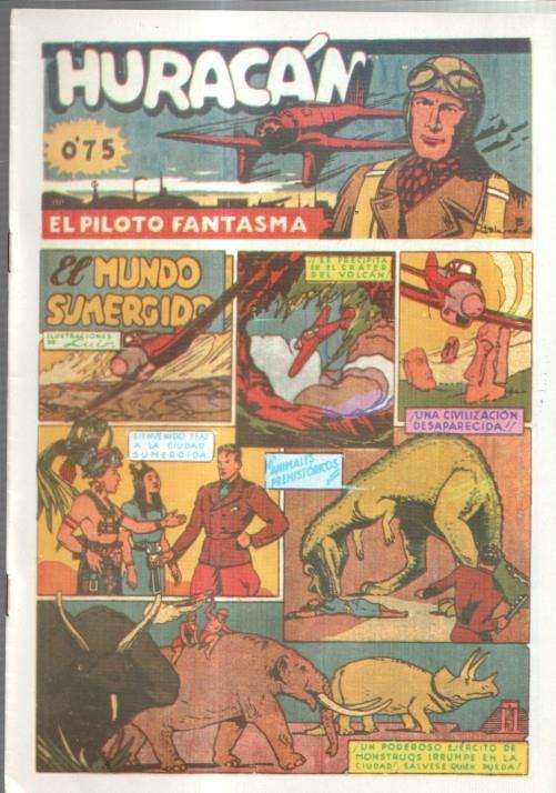 Facsimil: Huracan el piloto fantasma: El mundo sumergido