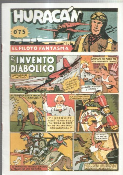 Facsimil: Huracan el piloto fantasma: Un invento diabolico