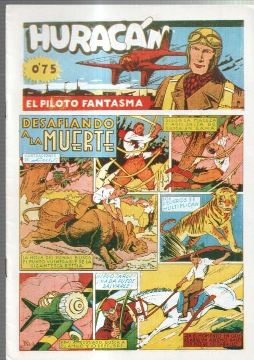 Facsimil: Huracan el piloto fantasma: Desafiando a la muerte