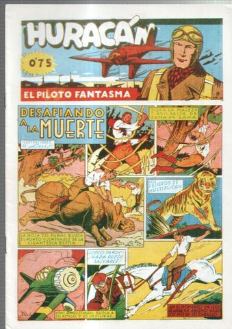 Facsimil: Huracan el piloto fantasma: Desafiando a la muerte
