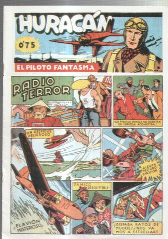 Facsimil: Huracan el piloto fantasma: Radio Terror