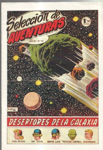 Facsimil: Seleccion de Aventuras Toray: Desertores de la galaxia