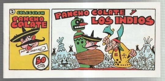 Facsimil: Pancho Colate de Iranzo numero 2: Los indios