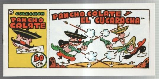 Facsimil: Pancho Colate de Iranzo numero 3: El cucaracha