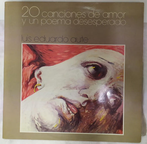 Doble Disco/Vinilo-LP: Luis Eduardo Aute - 20 canciones de amor y un poema desesperado