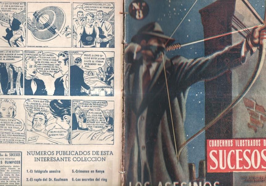 Cuadernos ilustrados de Sucesos numero 08: Lesley Shane: Los asesinos olimpicos