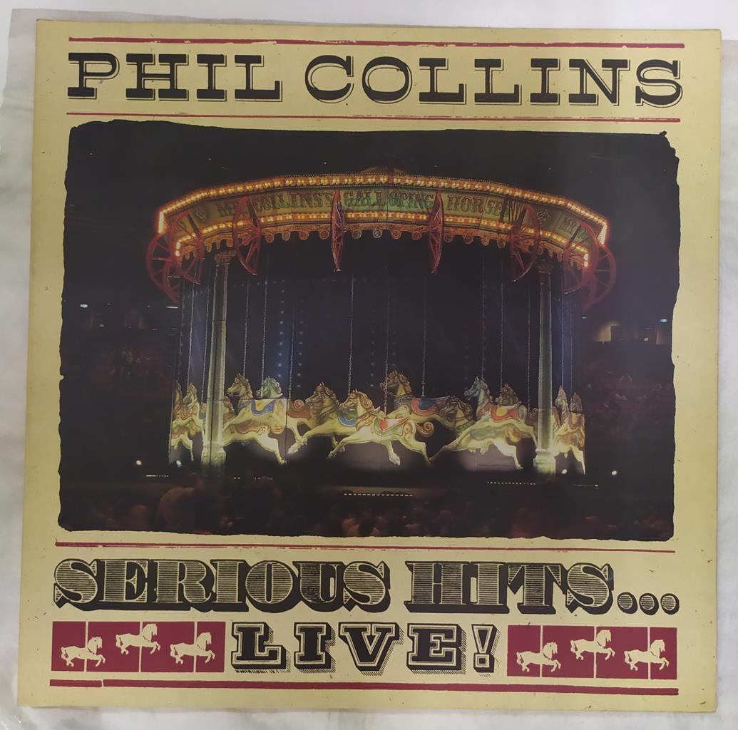 Doble Disco/Vinilo-LP: Phil collins - Serious hits Live 