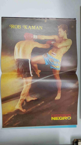 Revista Artes Marciales: Cinturon Negro año I num 6 septiembre1989. Entrevista al maestro Gogen Yamaguchi - Poster Rob Kaman