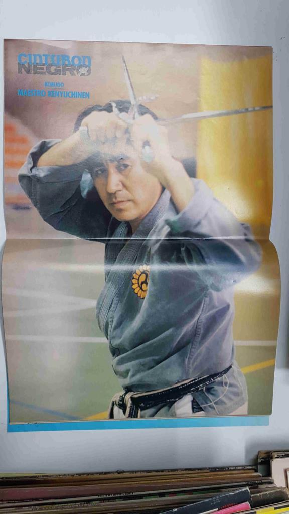 Revista Artes Marciales: Cinturon Negro año I num 8. Jeet Kune Do por Tim Tackett - Poster Jose Manuel Egea