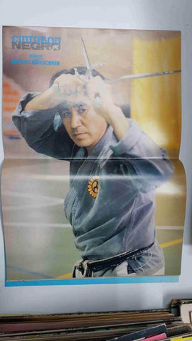 Revista Artes Marciales: Cinturon Negro año I num 8. Jeet Kune Do por Tim Tackett - Poster Jose Manuel Egea