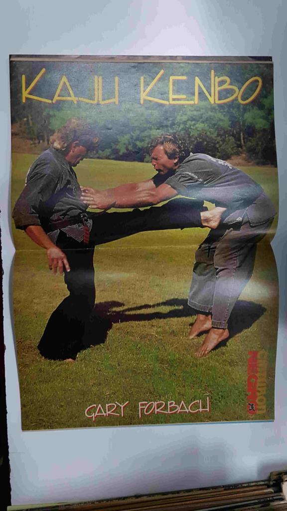 Revista Artes Marciales: Cinturon Negro año I num 5. Especial verano, numero doble - Poster: Gary Forbach - Gogen Yamaguchi: adios a una leyenda del karate