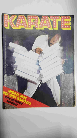 Revista Artes Marciales num 84: Karate. Incluye poster souvenir: Special Nuit des arts Martiaux avec un poster souvenir