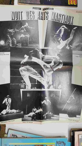 Revista Artes Marciales num 84: Karate. Incluye poster souvenir: Special Nuit des arts Martiaux avec un poster souvenir