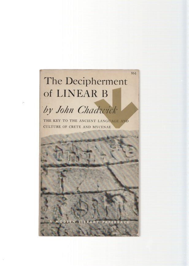 The Decipherment of linear B