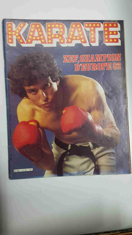 Revista Artes Marciales: Karate num 80 - 15 F. Algunos articulos: Li-Chang la purete des origines, Le granz Zee champion d'Europe. Incluye poster: Hide Nakahashi