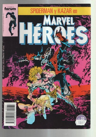 Planeta: Marvel Heroes numero 32: Spiderman y Kazar