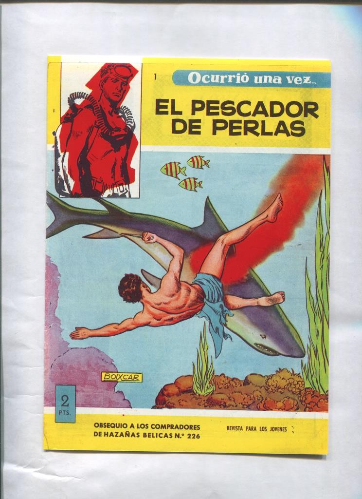 Facsimil: Ocurrio una vez numero 01: El pescador de Perlas