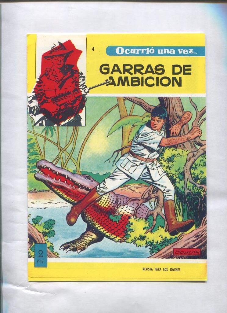 Facsimil: Ocurrio una vez numero 04: Garras de ambicion