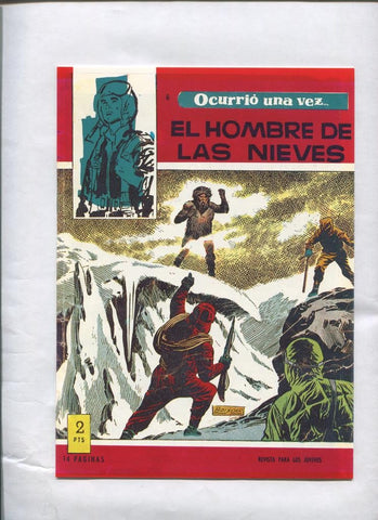 Facsimil: Ocurrio una vez numero 06: El hombre de las nieves