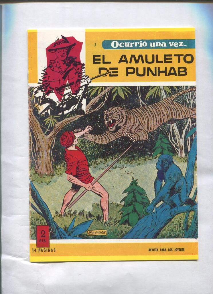 Facsimil: Ocurrio una vez numero 07: El amuleto de Punhab