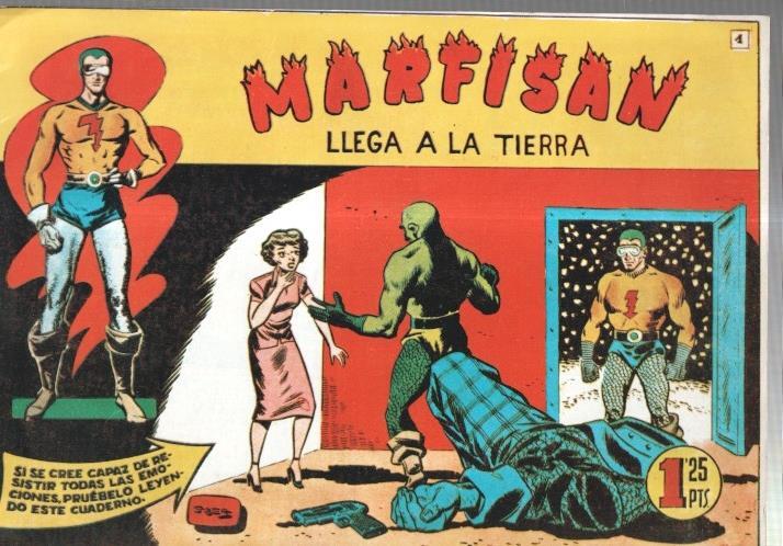 Facsimil: Marfisan numero 1: Llega a la tierra (brea)