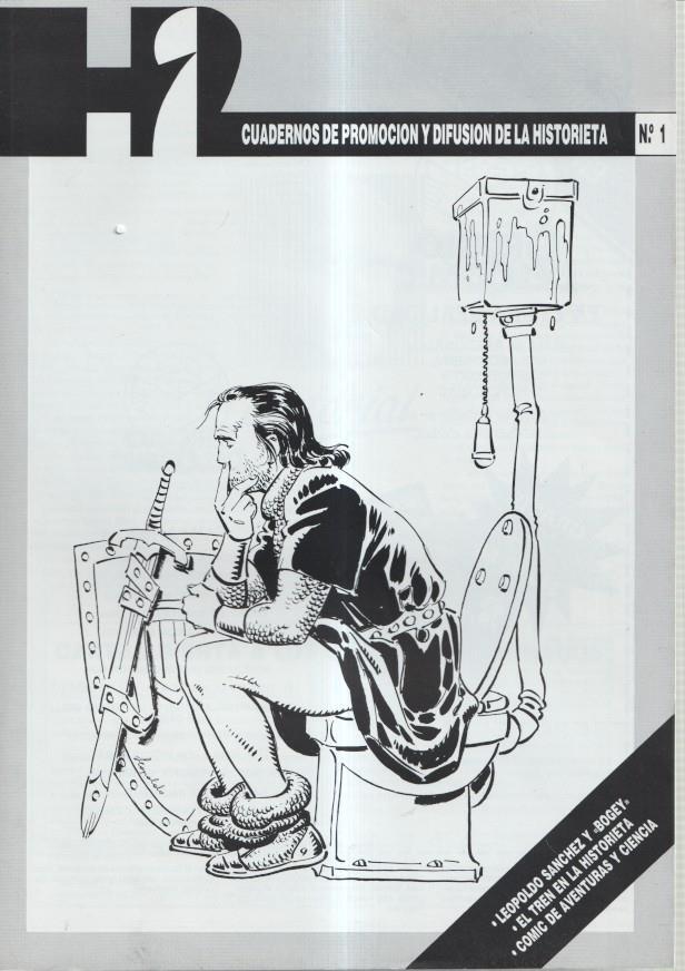 H2 cuadernos de promocion y difusion de la historieta numero 1: Bogey de Leopoldo Sanchez 