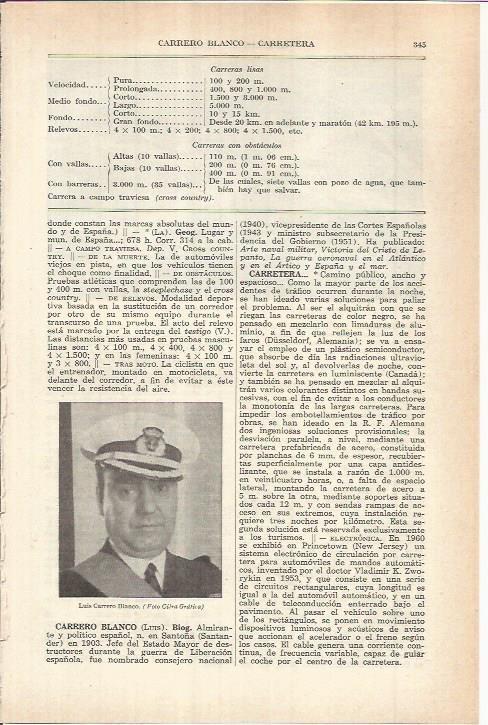 LAMINA ESPASA 38042: Luis Carrero Blanco