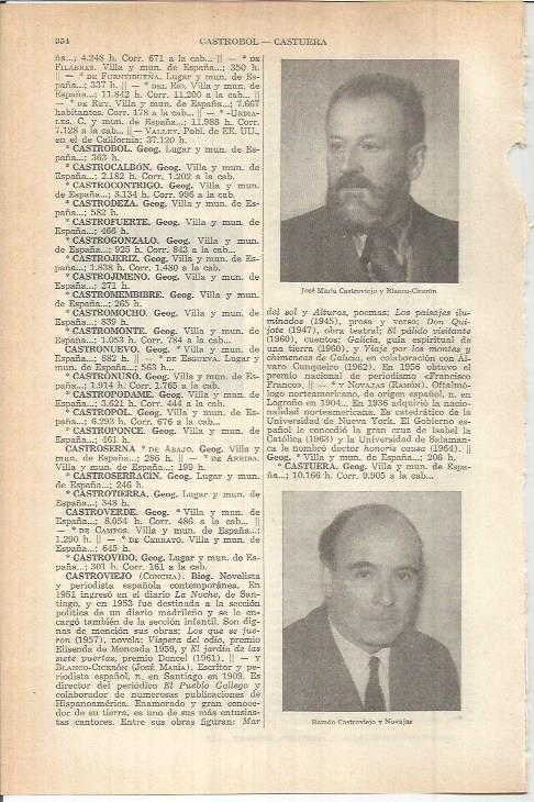 LAMINA ESPASA 38044: Jose Maria Castroviejo y Ramon Castroviejo
